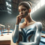 worried gymnast