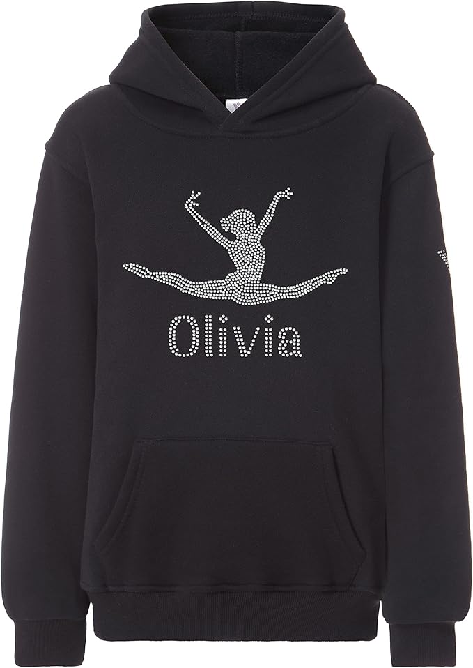 personalised gymnastics hoodie gift