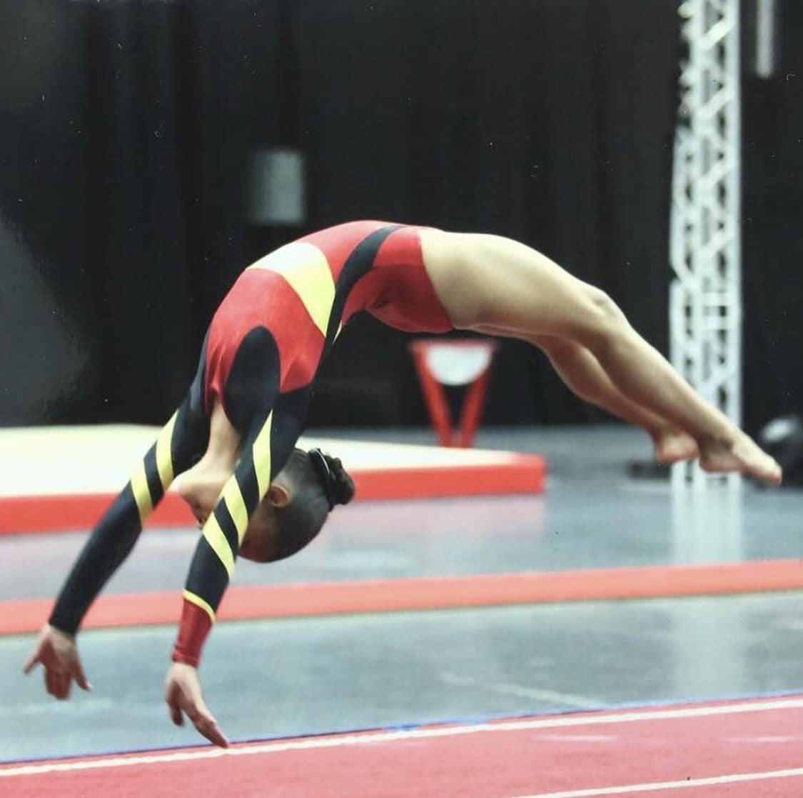 tumbling gymnast