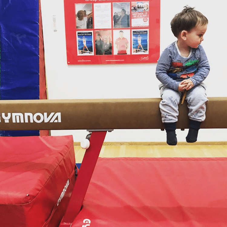 tiny gym balance beam