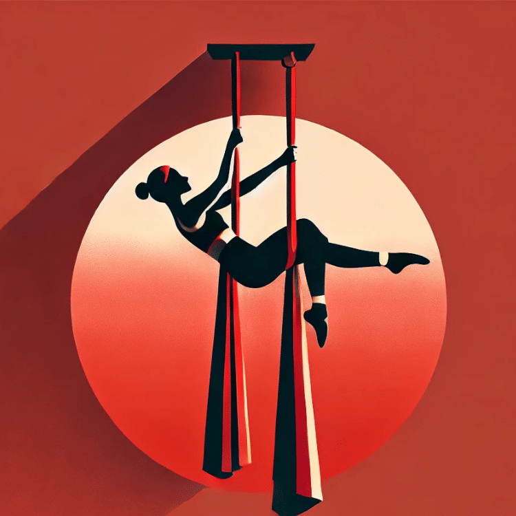 aerial silks icon