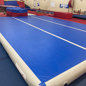 inflatable tricking mat