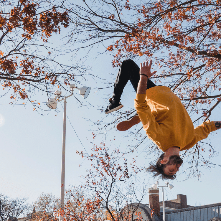 tricking flip